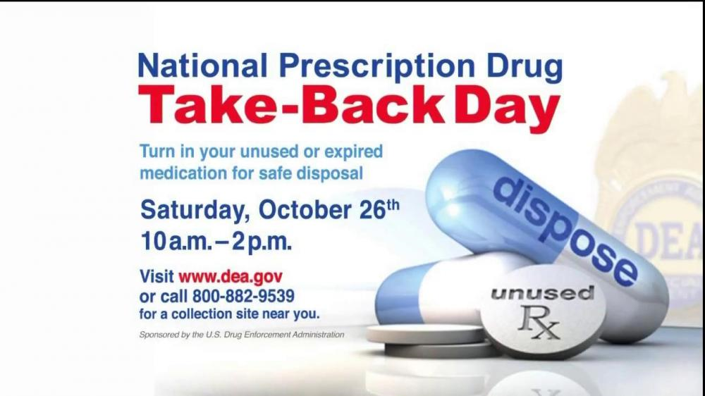 Take back. Take drugs. Prescription drugs. День лишних лекарств (National Prescription drug take back Day.